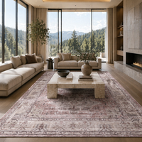 Tapis imprimé numérique HD, doux, à poils ras, antidérapant, pour salon, chambre à coucher, décoration intérieure