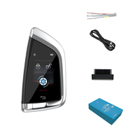 CARQSENG - Llave Inteligente Universal Original con Pantalla Táctil LCD, Sistema PKE, Encendido/Apagado Automático del Vehículo