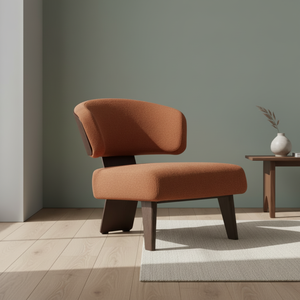 Italian Modern Minimalist Light Luxury Fabric Leisure <b>Sofa</b> Chair Creative Single Chair for Living Room Home Office Balcony - Product Image 2