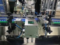 Machine de capsulage automatique électrique pour bouteilles de parfum, métal, plastique, verre, aliments et boissons, 10-30 bouteilles/min