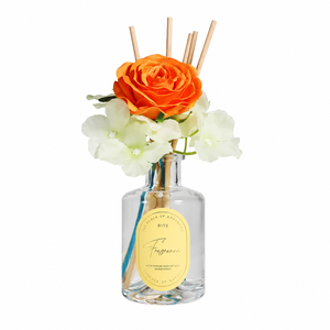Luxury home decoration perfume dried flower fire-free aromatherapy reed diffuser <b>200ml</b> - Product Image 5