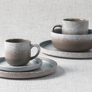 Juego de <span class=keywords><strong>Vajilla</strong></span> de Porcelana de Gran Capacidad con Diseño Escénico, Tazas de Café Duraderas, Caja de Regalo - <span class=keywords><strong>Vajilla</strong></span> Premium - Product Image 3