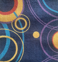 Tapis en polyester imprimé style oriental, antidérapant, pour salon, couloir d'hôtel, escaliers, couloir, tissé en peluche, fabriqué à la machine, Jiuding