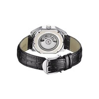 Montre automatique classique pour homme, mouvement squelette, bracelet en cuir tendance, montres mécaniques, pièces de montre-bracelet