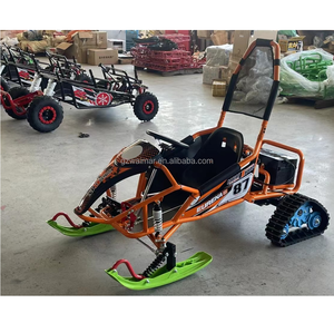 สโนว์โมบิล สปอร์ตสโนว์โมบิล 125 ซีซี รถมอเตอร์ไซค์สำหรับขับบนหิมะ เครื่องยนต์ 4 จังหวะ สตาร์ทไฟฟ้า - Product Image 6