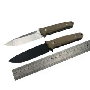 刀便携式战术直刀野性生存丛林野营户外刀狩猎d2钢高硬度固定刀片 - Product Image 6