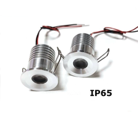 Lampe LED RGB étanche pour sauna Multicolor12V Mini Spotlight Outdoor Plafonnier Dimmable LED Spot Salle de bain 3W