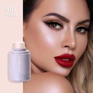 Resaltador universal superventas para rostro y cuerpo, resaltador <span class=keywords><strong>en</strong></span> <span class=keywords><strong>crema</strong></span> personalizable, maquillaje, logotipo personalizado - Product Image 4