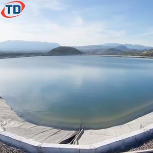 Geomembranas de HDPE Azules Anti-UV para Estanques, Revestimiento para Piscinas y Granjas de Peces, Revestimiento para Estanques de 0.5mm, 0.75mm y 1mm de Espesor, Geomembrana Negra para Presas - Product Image 6