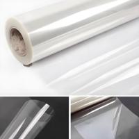 Film transparent PET haute transparence, imperméable, en rouleau, pour emballage, anti-humidité, résistant aux rayures, épaisseur personnalisée, alimentaire