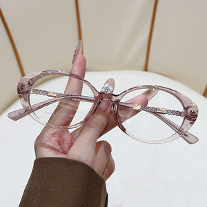 Oval <b>Retro</b> <b>Sunglasses</b> Women Full Rim Light Weight Casual Style 6041 - Product Image 3