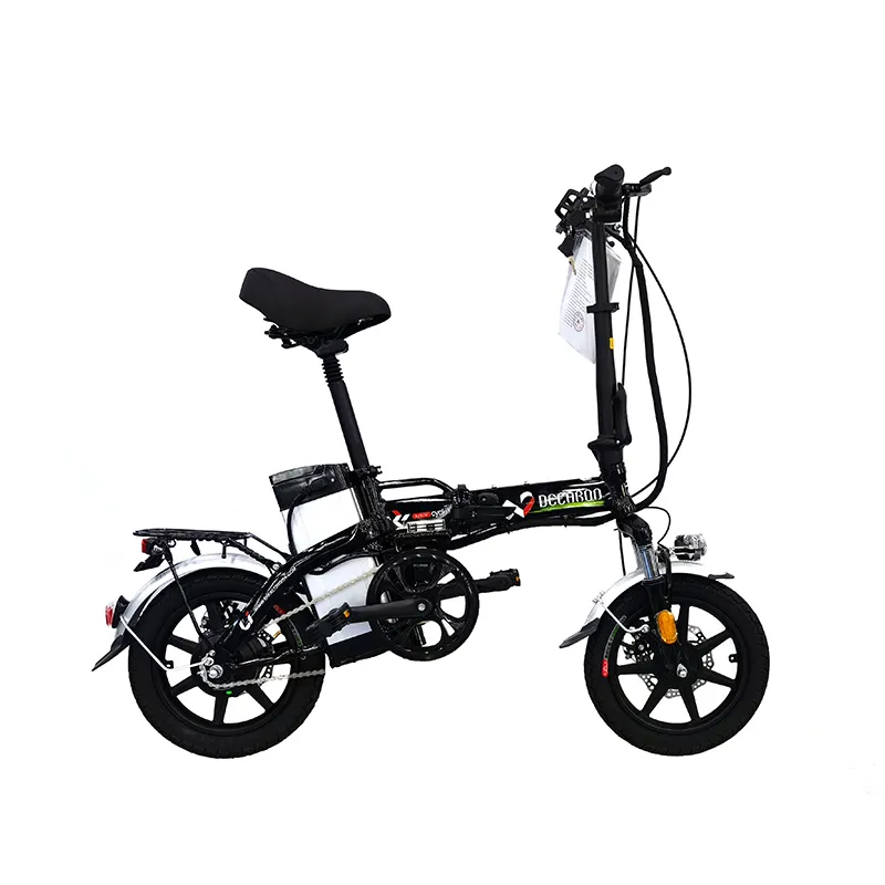 Jual Sepeda Listrik 14 Inci 48V 800W Daya Tinggi Sepeda E Grosir Sepeda Lipat Elektrik Layar LCD Murah