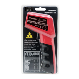 Dt8380ah termômetro infravermelho sem contato, cor vermelha azul-50-380 alcance de arma termômetro para a indústria - Product Image 6