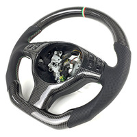 Volant de direction en fibre de carbone intérieur automobile pour BMW E46 E39 E53 M3 330ci 325i 1999 2000 2001 2002 2003 2004
