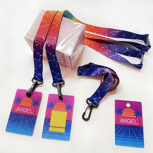 Sports <b>Lanyard</b> Custom Logo and Color <b>Lanyard</b> Dye Sublimation Double Side Design Neck <b>Lanyard</b> With Diffenet Metal Hook - Product Image 1