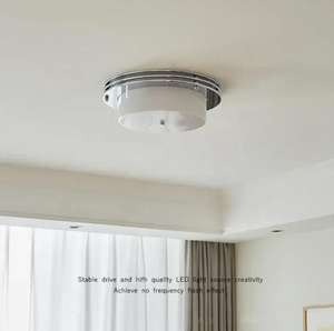 Plafonnier moderne en verre salon chambre à coucher lumière intérieur Plafonnier moderne - Product Image 4