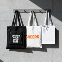 Sacs fourre-tout en toile de coton polyester réutilisables personnalisés de 12 po x 16 po avec logo personnalisé pour femmes