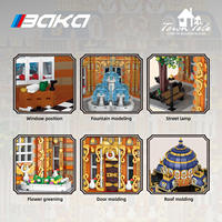 BAKA 33229 14133PCS Série architecturale Observatoire astronomique royal Modèle de blocs de construction Jouet éducatif Cadeau de festival pour adultes