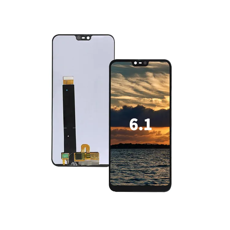 for Nokia Phone Screen for Nokia 6.1 Display for Nokia 6.1 Lcd with Touch Screen Assembly for N6.1 Lcd Screen