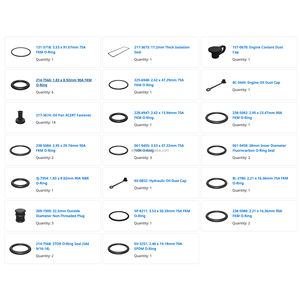 493 אמיתי-4438 בלוק שמן ערכת אטמי תבנית עבור מנוע c11 c13 c15 C18 תיקון ערכות תיקון C13 c15 c18 - Product Image 2