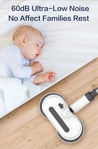 Set <span class=keywords><strong>Secchio</strong></span> e Mop Elettrico Senza Fili con Testa Rotante, Sistema Autopulente, Serbatoio Acqua da 300ml, per Pulizia a Umido/Asciutto/Con Cera, per Uso Domestico - Product Image 5