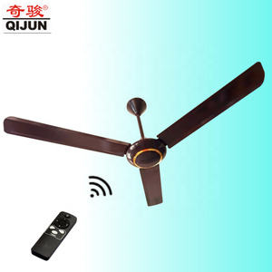 <span class=keywords><strong>Ventilateur</strong></span> de plafond décoratif de 56 pouces à 3 pales en ABS avec moteur solaire DC en cuivre rechargeable pour le Bangladesh, la Tanzanie et le Ghana - Product Image 1