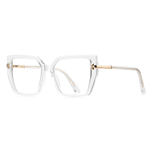 <span class=keywords><strong>Gafas</strong></span> Ópticas Extra Grandes Modelo 2267, Armazón de <span class=keywords><strong>Gafas</strong></span> TR90, Armazón Óptico de Ojo de Gato para Mujer, Logotipo Personalizado, Armazón en Existencia para Miopía - Product Image 4