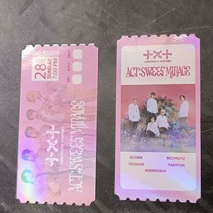 Conception personnalisée avec impression recto-verso sur papier holographique, billet Kpop pour événement d'idole - Product Image 2