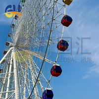 Grande Roue Gigante de 66m pour Parc d'Attractions à Prix Avantageux, à Vendre par des Fabricants Professionnels