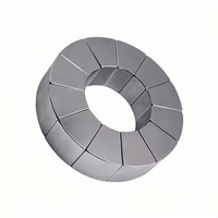 Aimant industriel en néodyme en forme de segment trapézoïdal N52 super puissant pour moteur de machine électromagnétique Aimant en néodyme