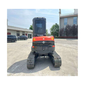Excavatrice sur chenilles d'occasion d'origine japonaise 5,5 tonnes Kobelco U55 Mini-excavatrice d'occasion Kobelco U55-5 - Product Image 6