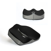 Coussin de siège médical en forme de U pour hémorroïdes et coccyx, avec mousse à mémoire de forme pour siège de voiture, amovible et lavable