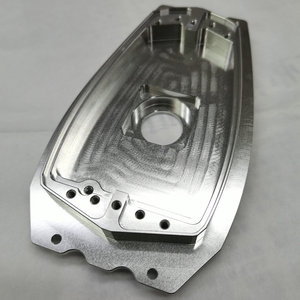 Aluminum Equipment Cabinet FDL-01 CNC Machined Custom Part 500mm Diameter Anodized <b>Sandblasted</b> Surface - Product Image 1