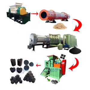 Línea de Producción de Briquetas de Cáscara de Coco DANUBE, Máquina de Alta Eficiencia para la Producción de Carbón - Product Image 1