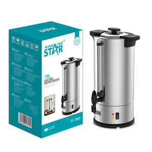 Chauffe-eau électrique en acier inoxydable Winning Star 10L avec contrôle de la température et fonction d'isolation pour usage domestique - Product Image 1