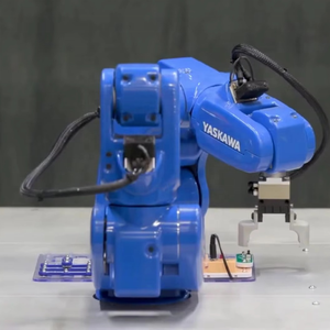 Robot Industrial Moto Mini de 6 Ejes, Carga Útil de 0.5 kg, Radio de Trabajo Máximo de 350 mm, Paletización, IP67, Función PLC, Motor - Product Image 4