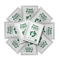 10 pacchetti di cuscinetti per i piedi-il miglior prodotto di vendita, 100% naturale cinese a base di erbe e bambù aceto detox piede patch