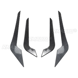 สำหรับ BMW ซีรีส์ 2 M2 F87 ปี 2016-2021 อุปกรณ์ตกแต่งภายนอก สปอยเลอร์กันชนหน้าแบบแยกส่วน  ใบมีดกันลม  ชุดแต่งแอร์เบลด  ชุดแต่งตัวถัง - Product Image 6