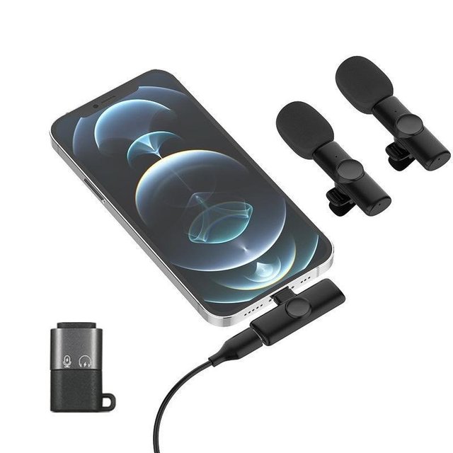 Professional Portable Wireless Lapel Lavallier Microphone K8 K9 K11 K35 Mini Mic for Mobile Phone Living Video