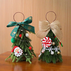 Hot-selling Cartoon Anime-style Mini Desktop <b>Christmas</b> <b>Tree</b> Ornaments PE <b>Christmas</b> <b>Tree</b> Pendants Perfect Holiday in Stock - Product Image 3