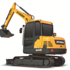 ฮุนได60-7รถขุดตีนตะขาบฮุนได60-7มือสอง - Product Image 1