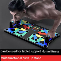 Tabla de entrenamiento con soporte de realce multifuncional para hombres, dispositivo de entrenamiento de soporte plano para músculos abdominales y torácicos para Fitness en el hogar