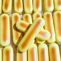 Bâton de lait en PU souple et collant à récupération lente, anti-stress, modèle ludique, cadeau idéal pour étudiants, pour le plaisir de sucer au doigt