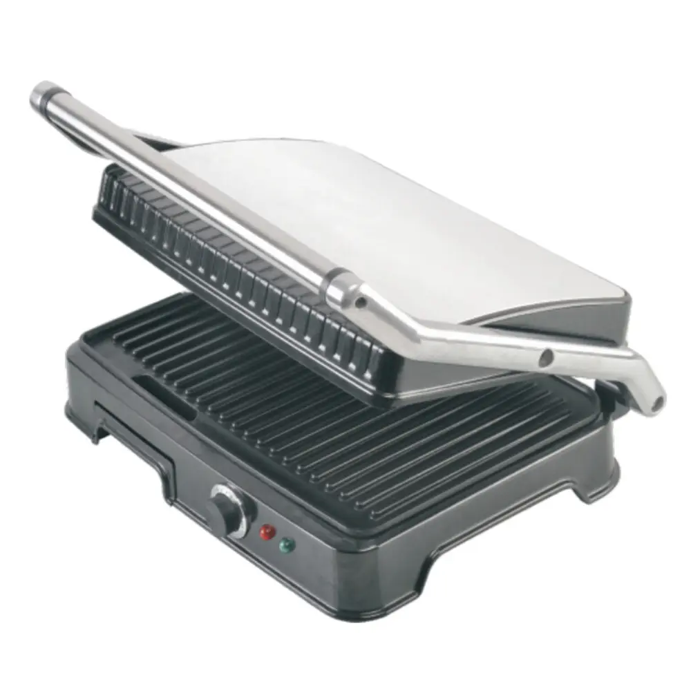 High Quality 6 slice big electric panini press grill sandwich electric 2000w for home use