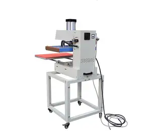 Impressora semiautomática para camisetas, máquina de impressão pneumática semiautomática, 70x90cm, prensa térmica, equipamento de roupas, equipamento de mesa