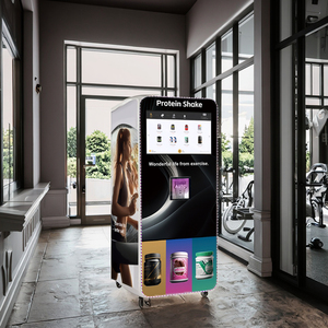 Automatic Touch Screen Milkshake Gym Cold Mixed Drink Coffee Protein Shake Vending Machine with Independent Mixing System - Product Image 4