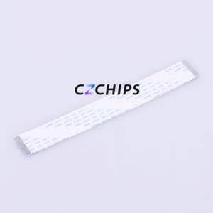 JS10A-20P-150-4-8 FFC Cable (Flexible Flat Cable) P=1mm Connector 20P 1mm 0.3mm Non-Inverting - Product Image 1