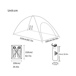 <span class=keywords><strong>Tente</strong></span> de camping et de randonnée légère 4 saisons, facile à monter, personnalisable, imperméable, à installation automatique, <span class=keywords><strong>tente</strong></span> instantanée, rapide et portable, <span class=keywords><strong>tente</strong></span> de plage - Product Image 2