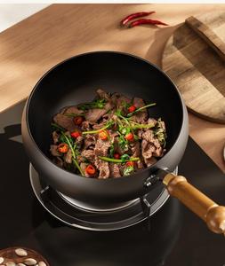 Thương mại Nhật Bản Phong Cách lớn bụng Chảo Thép Carbon Chảo không dính nấu ăn chảo - Product Image 5