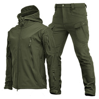 Veste softshell d'hiver pour homme, imperméable, coupe-vent, tissu respirant, col montant, fermeture éclair, randonnée en plein air